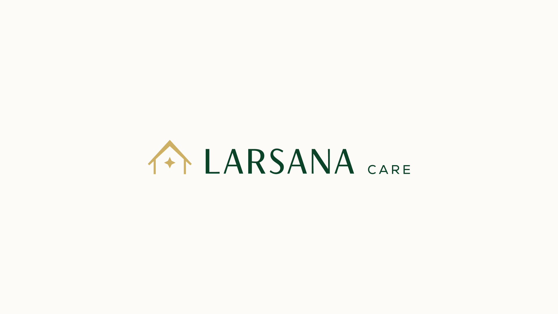 Logotipo Horizontal da Larsana Care Fundo Claro